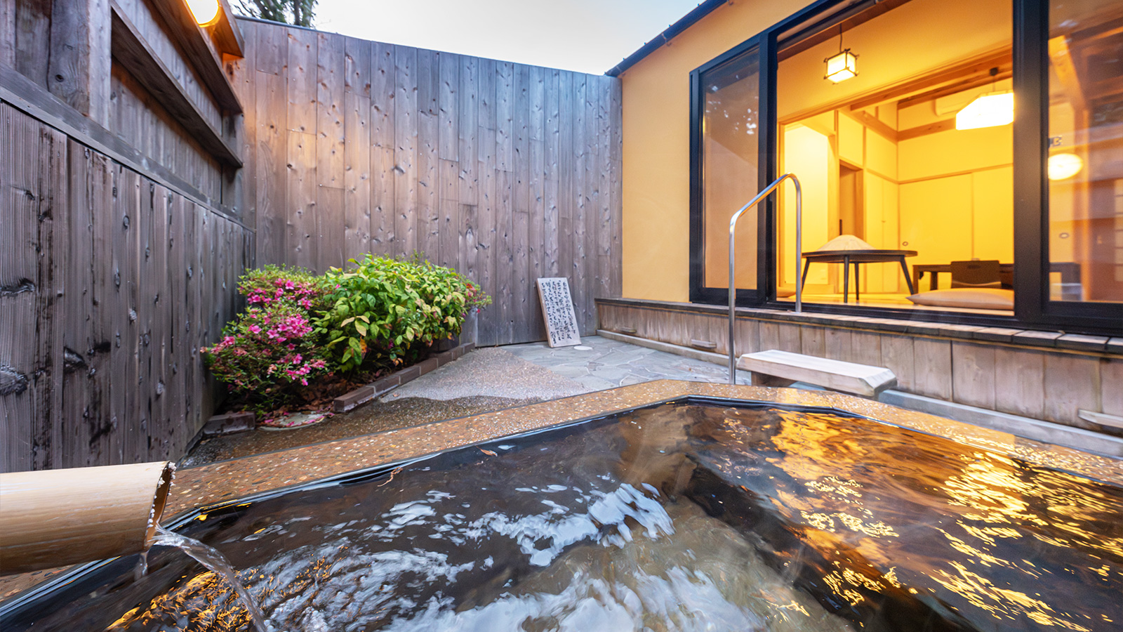 客室露天風呂